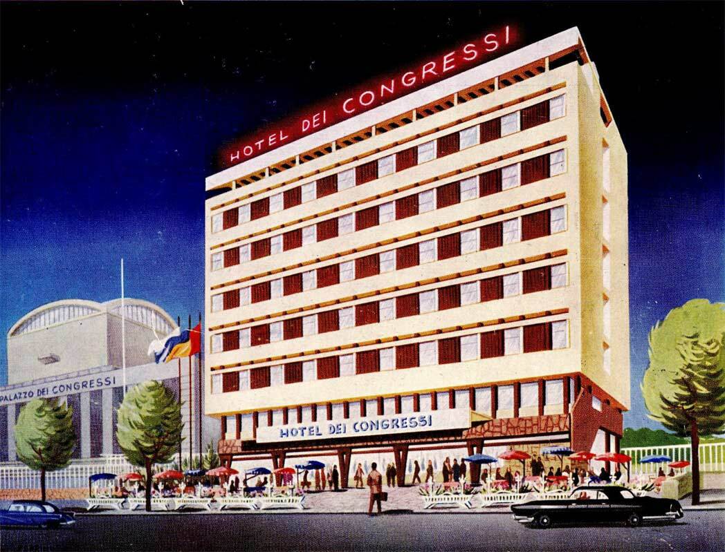Hotel Dei Congressi Roma Eksteriør bilde